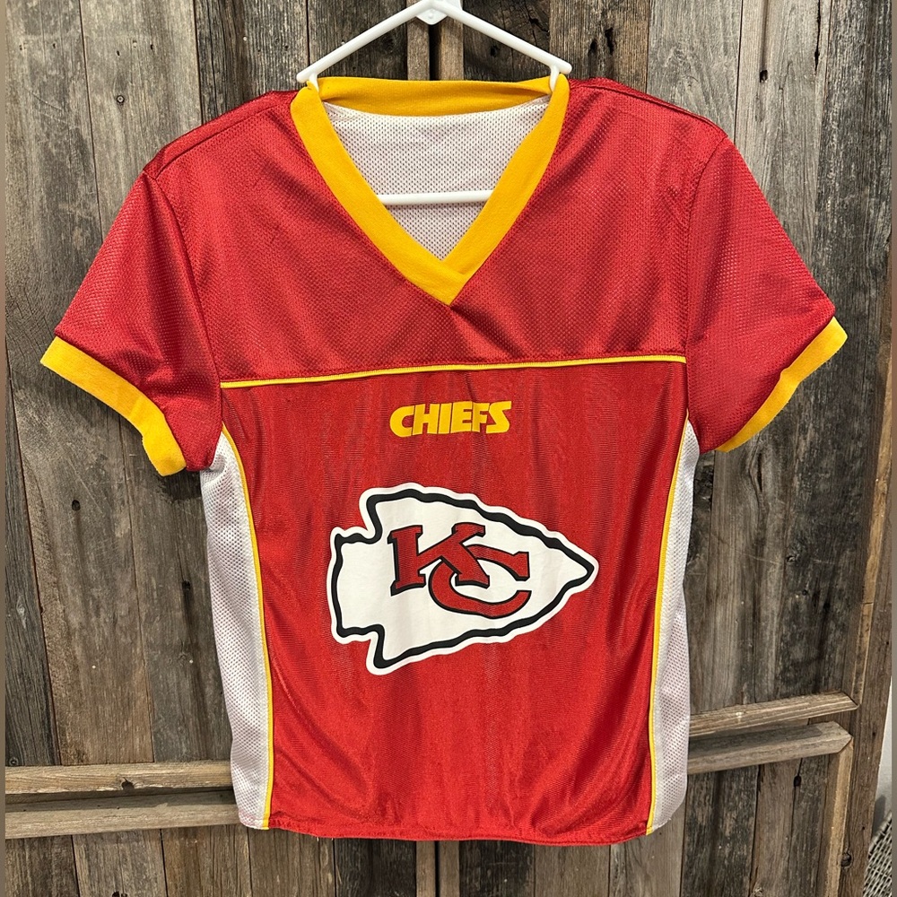 Kansas City Chiefs reversible flag football jersey. Size XS/S